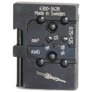 RS PRO Coaxial Type Crimp Die Set Insulated Black 810-0754