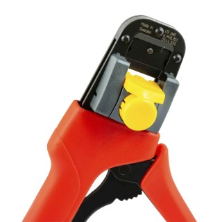 RS PRO Ratcheting Crimp Tool for Uninsulated Super Seal Connectors 190mm 0.35-1.5 mm² 810-0739