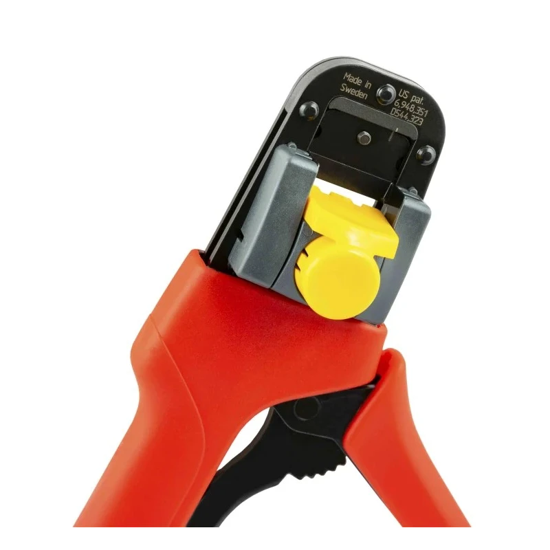 RS PRO Ratcheting Crimp Tool for Uninsulated Super Seal Connectors 190mm 0.35-1.5 mm² 810-0739