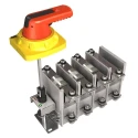 Craig & Derricott 3-Pole Panel Mount Isolator Switch, IP65, 125A, 51 kW, Red Handle SDF01253NB