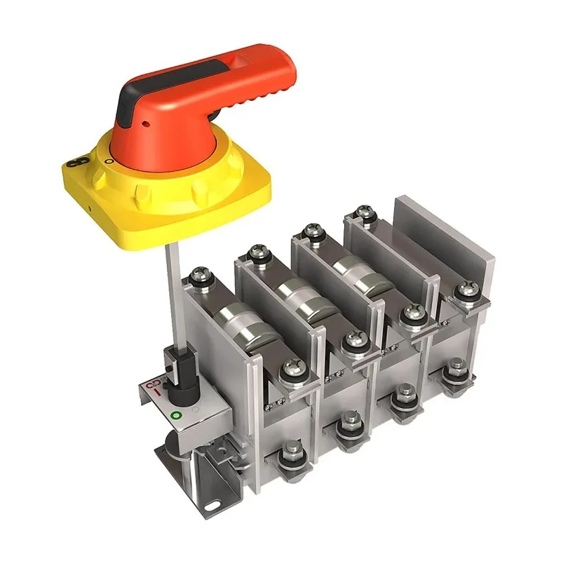 Craig & Derricott 3-Pole Panel Mount Isolator Switch, IP65, 125A, 51 kW, Red Handle SDF01253NB