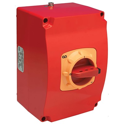 Craig & Derricott 3-Pole DIN Rail Isolator Switch IP66, 40A, 15 kW SDDR403