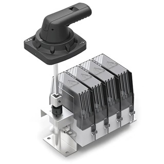 Craig & Derricott 3-Pole DIN Rail Isolator Switch IP65 63A 30 kW SDF00633NB