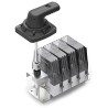Craig & Derricott 3-Pole DIN Rail Isolator Switch IP65 63A 30 kW SDF00633NB