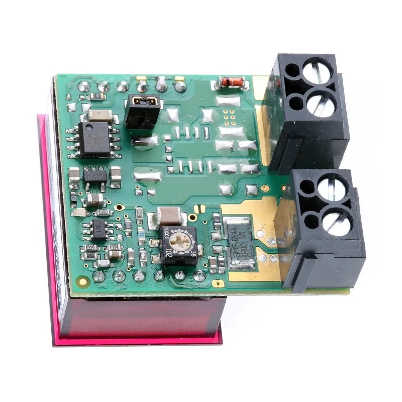 Murata Power Solutions Digital Ammeter 19.99 A DC, ±0.15 % Accuracy, 21.29 mm x 33.93 mm Cutout DCA-20PC-3-DC1-RL-C