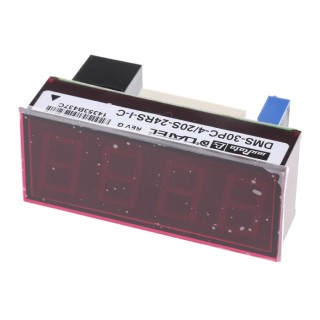 Murata Power Solutions Digital Panel Multifunction Meter 4-20mA Current Loop LED Display 3.5 Digit DMS-30PC-4/20S-24RS-I-C