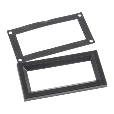 Murata Power Solutions Panel Mount Screen Bezel for EPDM Rubber Gasket 32.3 mm Height 64.8 mm Width DMS-BZL2-C