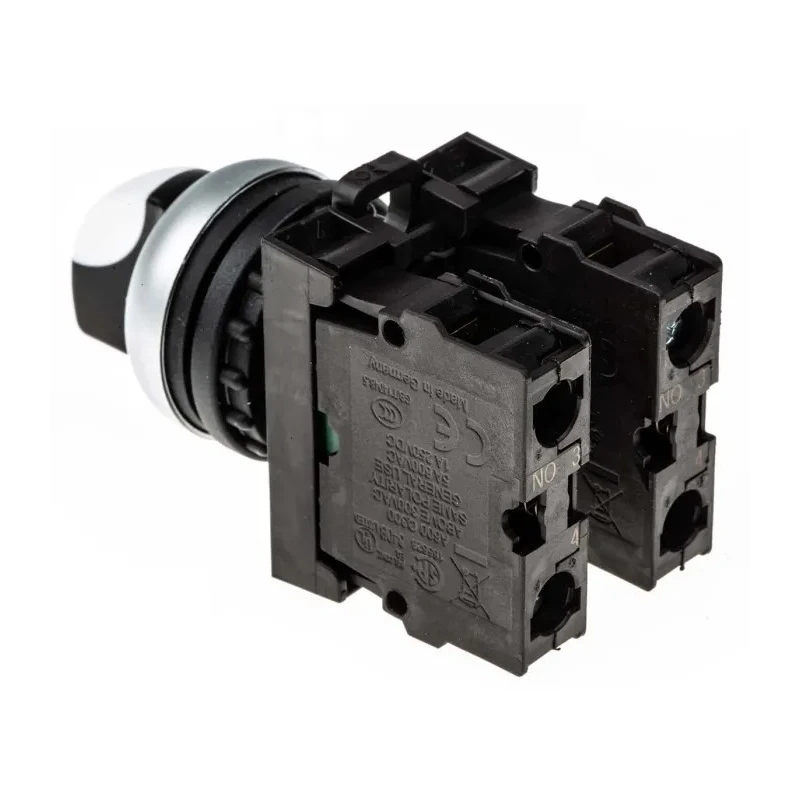 Eaton Maintained RMQ Titan Key Switch 22.5mm Cutout Diameter, 3-Position, 60° Throw Angle 216520 M22-WRK3/K20