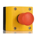 Eaton RMQ Titan M22 Series Pull Release Emergency Stop Push Button Surface Mount 2 NC IP69 IP66 216524 M22-PV/KC02/IY