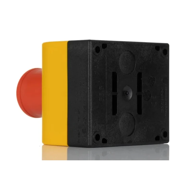 Eaton RMQ Titan M22 Series Pull Release Emergency Stop Push Button Surface Mount 2 NC IP69 IP66 216524 M22-PV/KC02/IY
