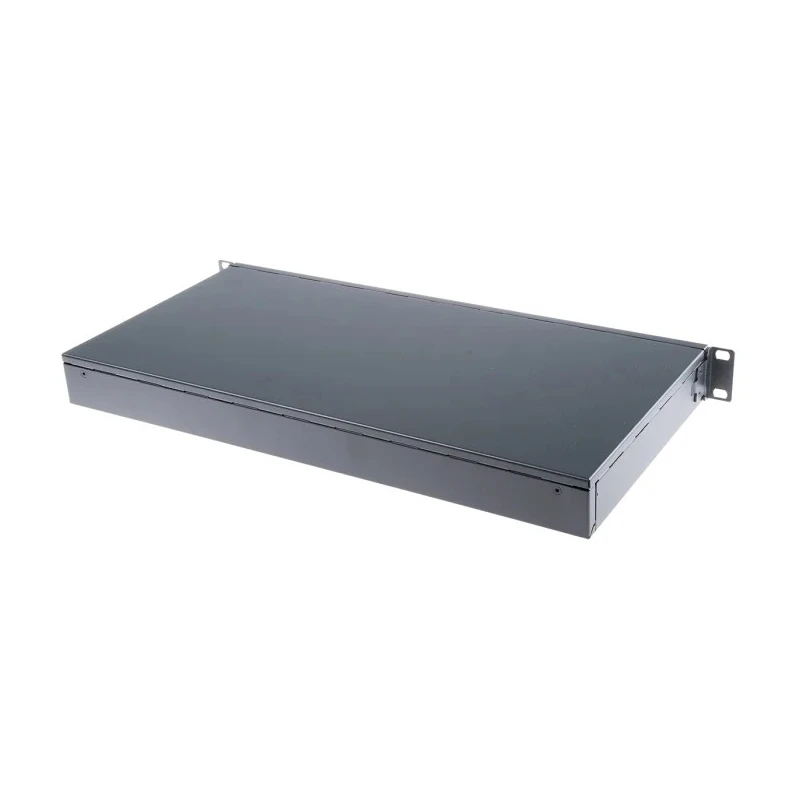 nVent SCHROFF 1 U 19 in Rack Mount Case Steel External Dimensions 444mm W x 221mm D x 44mm H IP30 Protection 14821105