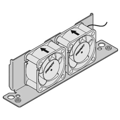 nVent SCHROFF 3 Fan Fan Holder 10m³/h Air Flow 230V Power Dissipation 0.9W 24828-105