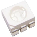 Cree LED 2 V RGB LED PLCC 6 Surface Mount 3 LEDs 50mA 200mW 120° Viewing Angle CLP6C-FKB-CKNPRGJBB7A363