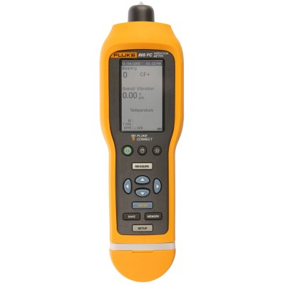 Fluke Handheld Diagnostic Vibration Meter for Acceleration Displacement Velocity with 100g Max Acceleration FLUKE 805 FC