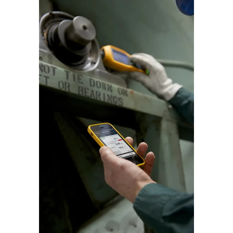 Fluke Handheld Diagnostic Vibration Meter for Acceleration Displacement Velocity with 100g Max Acceleration FLUKE 805 FC