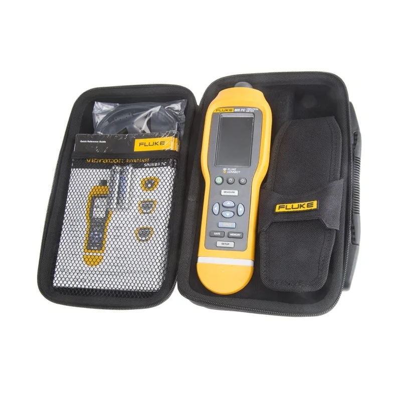 Fluke Handheld Diagnostic Vibration Meter for Acceleration Displacement Velocity with 100g Max Acceleration FLUKE 805 FC