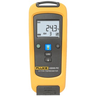 Fluke K Probe Wired Digital Thermometer 1 Input 1372°C Max ±0.5%+0.5°C Accuracy FLK-T3000 FC