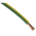 RS PRO Yellow Green 6 mm² 10 AWG Hook Up Wire Annealed Copper Tri-Rated PVC Insulated 100 m 811-1473