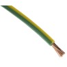 RS PRO Yellow Green 6 mm² 10 AWG Hook Up Wire Annealed Copper Tri-Rated PVC Insulated 100 m 811-1473