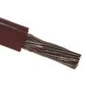 RS PRO Brown 6 mm² 10 AWG Hook Up Wire, 78 x 0.295 mm Strands, 1 kV Voltage, 100 m Length, Polyvinyl Chloride 811-1489