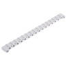 Entrelec Thermoplastic Terminal Bridge for Use with Terminal Block Grey MISTRAL65