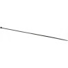 RS PRO Cable Tie, Non-Releasable, 610 mm x 9 mm, Black Polyamide 66, UV Resistant, Flame Retardant, 784N Tensile 811-1524