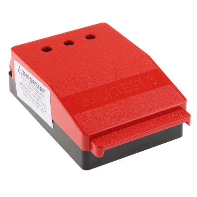 RS PRO Mains Test Block Red, 440V AC, 16A Quick Connector, On-Off Contact Configuration 811-2274