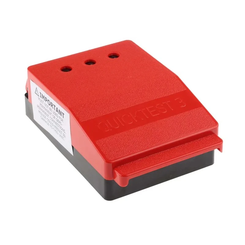 RS PRO Mains Test Block Red, 440V AC, 16A Quick Connector, On-Off Contact Configuration 811-2274