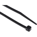 RS PRO Heat Stabilised Cable Tie Black Polyamide 66 203 mm x 3.6 mm 811-1596
