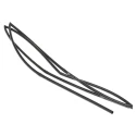 3M Halogen Free Heat Shrink Tubing Black 3mm Sleeve Diameter 1m Length 3:1 Shrink Ratio GTI-3000 Series TE100046032