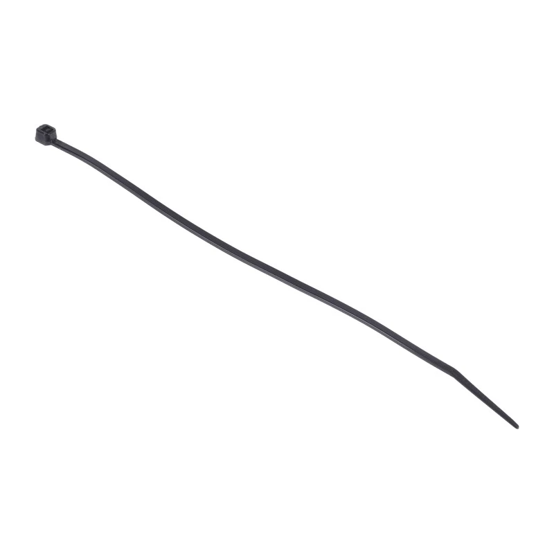 RS PRO Heat Stabilised Cable Tie Black Polyamide 66 203 mm x 3.6 mm 811-1596
