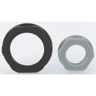 Lapp Black Fibreglass Reinforced Polyamide Cable Gland Locknut M16 Thread IP68 53119100