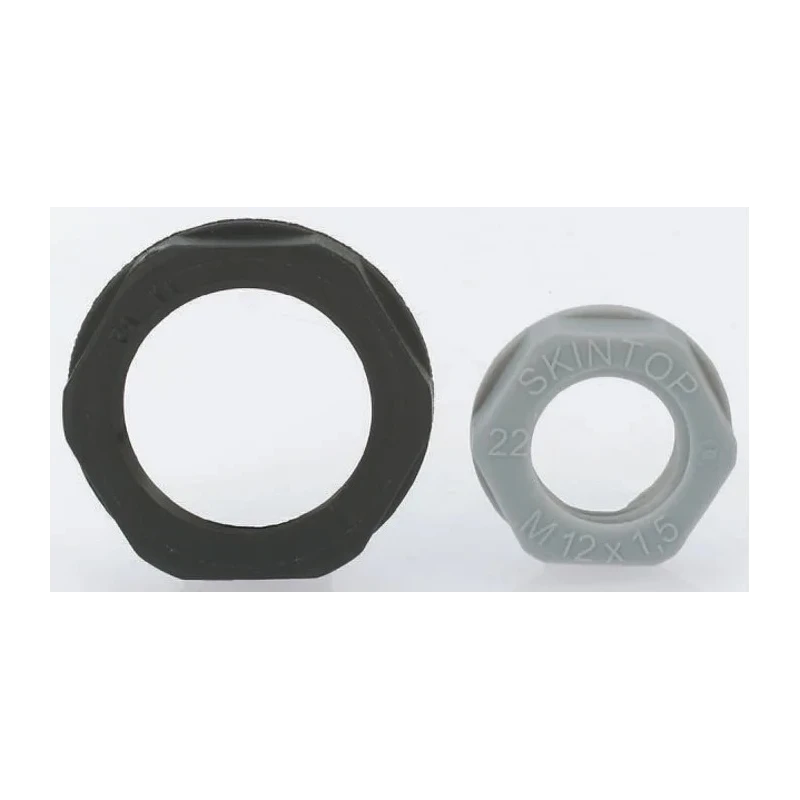 Lapp Black Fibreglass Reinforced Polyamide Cable Gland Locknut M16 Thread IP68 53119100