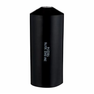 3M Polyolefin Heat Shrink Boot End Cap with Adhesive Backing Black 10 mm SKE30
