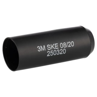 3M Heat Shrink Boot End Cap Black Polyolefin Adhesive Backing 20 mm DE272919478