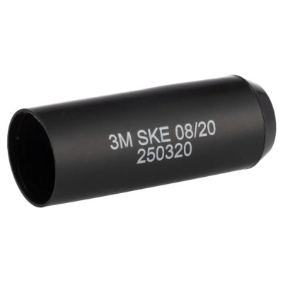 3M Heat Shrink Boot End Cap Black Polyolefin Adhesive Backing 20 mm DE272919478