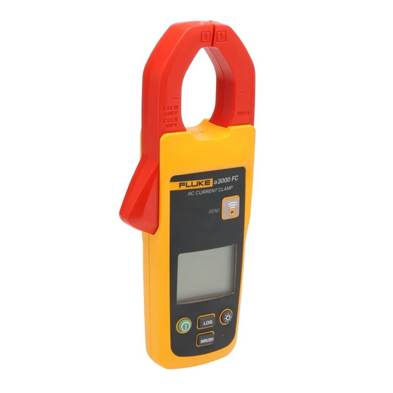Fluke AC Current Clamp Meter 400A 600V DC/AC True RMS Non-Contact Voltage Detector FLK-A3000 FC
