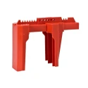 Brady Red 4-Lock Lockout Polypropylene Ball Valve Lockout 7.24 mm 800111