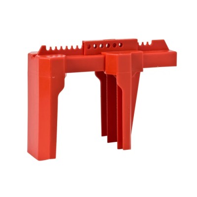 Brady Red 4-Lock Lockout Polypropylene Ball Valve Lockout 7.24 mm 800111
