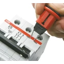 Brady Red 1-Lock Lockout Glass Reinforced Nylon Miniature Circuit Breaker Switch Lockouts, 7.14 mm 090845