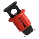 Brady Red 1-Lock Lockout Glass Reinforced Nylon Miniature Circuit Breaker Switch Lockouts, 7.14 mm 090845