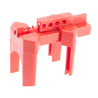 Brady Red 4-Lock Lockout Polypropylene Ball Valve Lockout 7.95 mm 800110