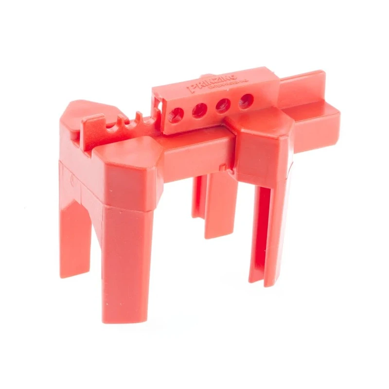 Brady Red 4-Lock Lockout Polypropylene Ball Valve Lockout 7.95 mm 800110