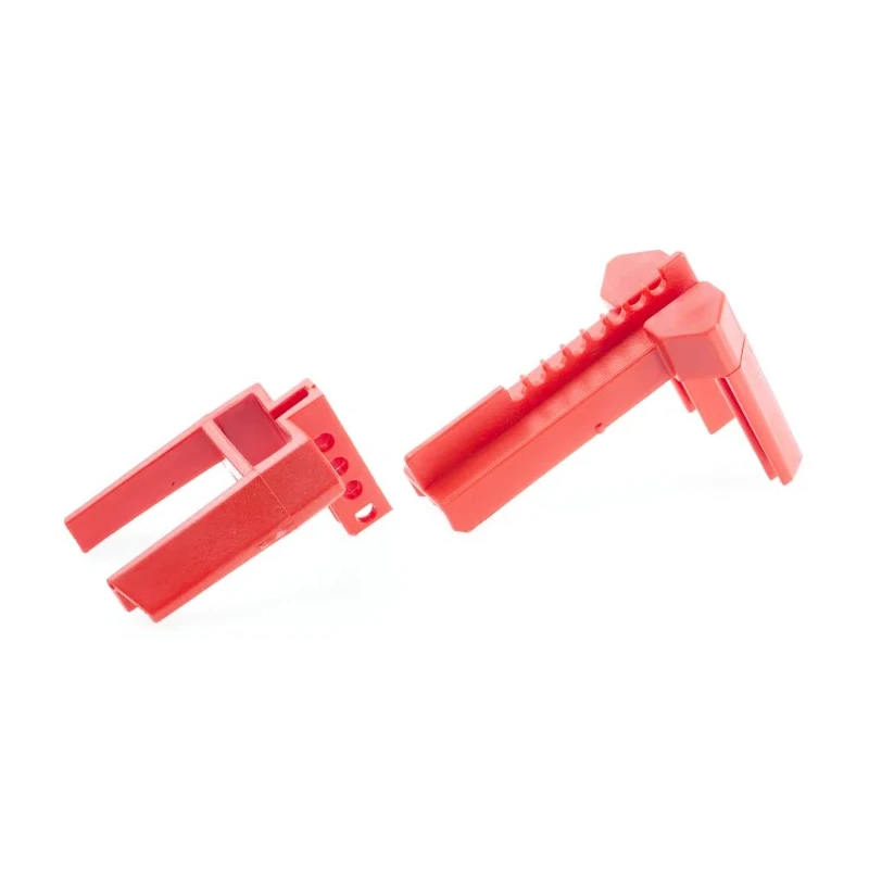 Brady Red 4-Lock Lockout Polypropylene Ball Valve Lockout 7.95 mm 800110