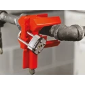 Brady Red 4-Lock Lockout Polypropylene Ball Valve Lockout 7.95 mm 800110