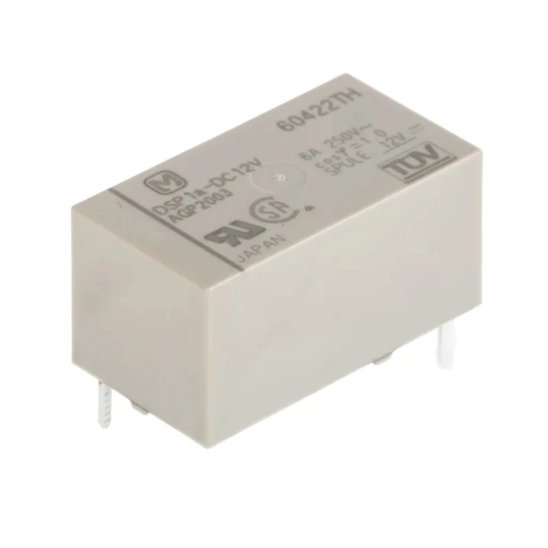 Panasonic PCB Power Relay, 12V dc Coil Voltage, 8A Switching Current, SPST Configuration DSP1A-DC12V