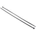 RS PRO Cable Tie Non-Releasable Black Polyamide 66 610 mm Length x 9 mm Width 811-1672