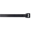 RS PRO Cable Tie Non-Releasable Black Polyamide 66 610 mm Length x 9 mm Width 811-1672