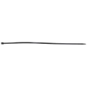 RS PRO Cable Tie Non-Releasable Black Polyamide 66 610 mm Length x 9 mm Width 811-1672