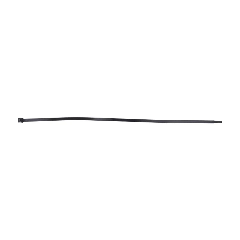 RS PRO Cable Tie Non-Releasable Black Polyamide 66 610 mm Length x 9 mm Width 811-1672
